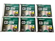 New Memorex CD-RW Rewritable 700MB 80-Min 4x Disc, Standard Jewel Case picture