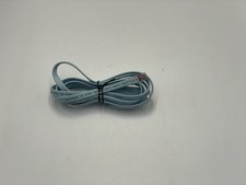 QVS USB (Type-A) Male to RJ-45 Male Cisco RS232 Serial Rollover Cable Blue - 6ft picture