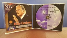 Billy Graham STEPS TO PEACE WITH GOD - NIV BIBLE WWJD Screen Saver / CD-ROM / PC picture