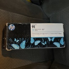 HP original 91 light cyan C9470A DesignJet Z6100 Series OVP DATUM 05/2017 picture