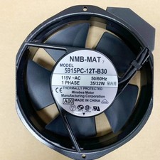 2PCS For NEW 5915PC-12T-B30 NMB-MAT 115V 50/60Hz 35/32W 5915PC-12T-B30-A00 Fan picture