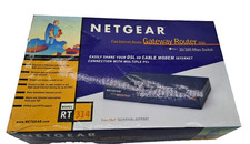 NETGEAR FAST INTENET ACCESS GATEWAY ROUTER WITH 4 PORT 10/100 MBPS SWITCH RT 314 picture