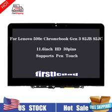 For Lenovo 500e Chromebook Gen 3 Lcd Display Touch Screen w/ Bezel 5D11C95886 picture