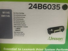 Lexmark 24B6035 Toner Cartridge M1145 XM1145 Unison Black GenuineOEM New Opened picture