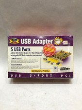 Vintage NIB SIIG Inc. USB 5-Port PCI USB Adapter US2216 PC & MAC NEW SEALED - DW picture
