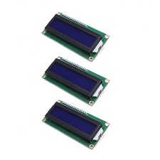 LCD1602 LCD Display Screen Module 16X2 Character Serial Blue Backlight LCD Mo... picture