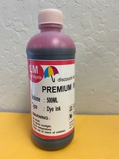 Light Magenta Refill Ink 500 ml Bottle Dye Color for Inkjet Printer Cartridge picture