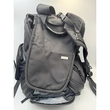CODi Black Ballistic Nylon Laptop Backpack Tech Travel Bag Multi-Pocket Unisex picture