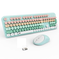 FD 2.4GHz Wireless Keyboard and Mouse Set with Switch Button - Full-Size Keyb... picture