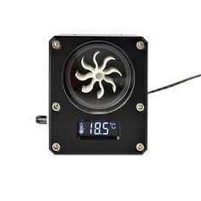 White/Black Water Flow Meter Indicator with Temperature Computer Cooling Tubes picture