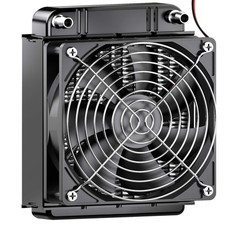 Water Cooling Radiator, 8 Pipe Aluminum Heat Exchanger Radiator with Fan picture