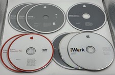 Vintage Apple Software CD DVD Lot iBook Mac OS X Restore Install iWork Airport picture