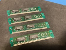 4x 256KB 30-Pin 2-Chip Non-Parity 256K-8 80ns Memory SIMMs 1MB Set RAM UNIX PC picture