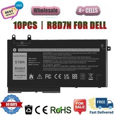 10PCS 1V1XF Battery Replacement or DELL Precision 3540 3550 Latitude 5400 R8D7N picture