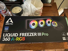 ARCTIC Liquid Freezer III Pro 360 A-RGB Black 360mm CPU Cooler AMD/Intel picture