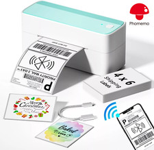 MUNBYN Bluetooth Phomemo Shipping Label Printer 4x6 For Small Business  USPS LOT picture