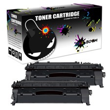 2 Black Toner Cartridge for CRG120 ImageCLASS D1100 D1350 D1370 MF6680DN picture