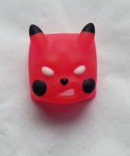 Systematik - ARTISAN KEYCAP - Cap Key MX Stem Red Angryatchu Angry Pikachu picture