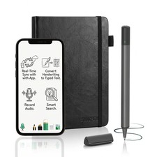 SyncPen 4 Digital Notebook Smart Pen Black Bluetooth OCR Audio Sync iOS Android picture