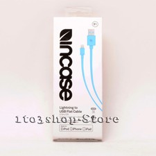 Incase USB Charging Charger Cable for Any iPhone & iPad 3 feet Blue picture