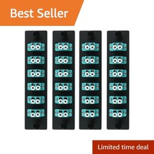 Duogalia LC-OM3 12-Port Fiber Panel, 4-Pack picture