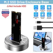 M.2 NVMe SSD Docking Station PCIe SSD Dock To USB C Adapter USB 3.1 10Gbps 2026 picture