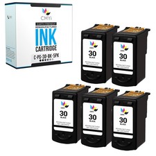 5PK Compatible CMYi PG30 Ink Cartridge for Canon PIXMA MP140 MP190 MX300 MX310 picture