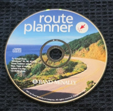 Rand McNally Route Planner Software CD Rom 2001 Windows 95/98/2000.  CD#0181 picture