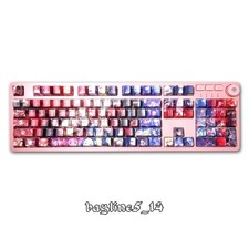 Demon Slayer Kamado Nezuko Group PBT Keyboard Keys Accessory Keycaps Xmas Gifts picture