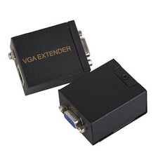 VGA Over Ethernet Extender Kit Passive to RJ45 Cat5e Cat6 Cable 60M 200ft 1080P picture
