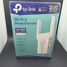 TP-Link RE615X AX1800 WiFi 6 Range Extender w/Ethernet Port | 1.8G Dual picture
