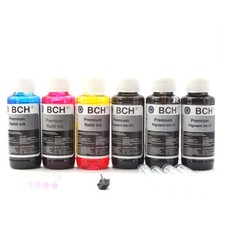Premium 600 ml Refill Ink - (3X Pigment Black + Photo Dye CMY) KH600X-3PH picture