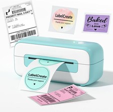 Phomemo USB Shipping Label Printer 4x6 Thermal Barcode Desktop Printer Label Lot picture