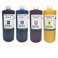 Ink Refill Bottles Pigment Ink BKCMY for HP 982 982A 982X 990 990A 990X 4x1000ml picture