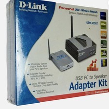 NIB D-Link Wireless USB to Speaker Kit Bluetooth DSM920BT Streaming Plug-Play  picture