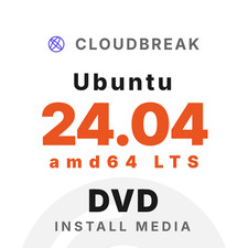Ubuntu 24.04 amd64 LTS Bootable/Live Install DVD NEW picture