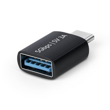 StarTech USB-C to USB-A Adapter, 5Gbps, 3A, Male Female Black picture