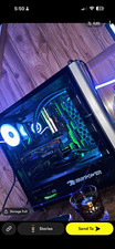 iBUYPOWER TraceMR Gaming Desktop Tower PC Black RGB Lighting Liquid Cooling picture