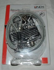 Lindy 20907 - Laptop Lock • 2m Steel Cable • 3 Digit Combination Lock • Ken picture