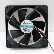 120mm Computer Case Fan Y.S. Tech DC Brushless KM121225LS 2wires picture