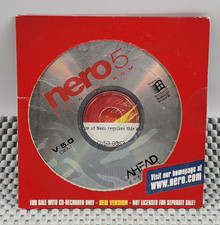 Nero 5 Burning ROM Version 5.0 CD Burning Software Disc picture