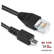 Micro USB to RJ45 RS232 Serial Console Cable for Routers Switches and Firewall picture