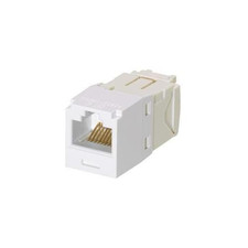 Panduit CJ688TGWH-24 UTP Jack Module (Pack of 24) picture