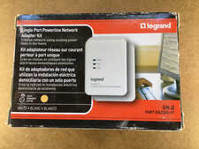 New Legrand / OnQ DA2300V1 Single Port Powerline Network Adaper Kit (2 Adapters) picture