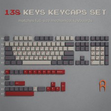 Womier 137-Key PBT Keycap Set Double Shot Cherry Profile MX Switches picture