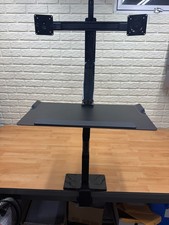 Humanscale QuickStand Lite - Dual Monitor Sit-Stand Workstation (Black) picture