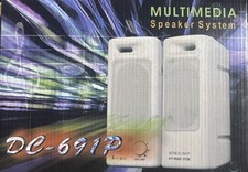 Active DC-691P Used Hi-Fi Speakers-  MULTIMEDIA COMPUTER SPEAKER SYSTEM picture