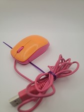 Pink  And Orange USB PC Mouse- Mini picture