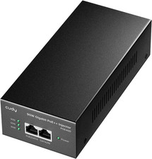 90W Gigabit Poe++ Injector, 802.3Bt/At/Af, 4-Pair, Metal, POE400 picture
