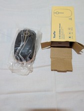 VssoPlor MS001 2.4G Wireless Mouse Silent Optical Black and Gold USB Receiver picture